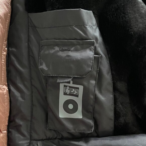 Choko Design Women Jacket Size L Whisper Thermolite Metallic Y2K Winter Snow Ski - Picture 10 of 16